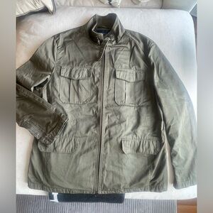 Banana Republic Khaki Field Jacket Size XL